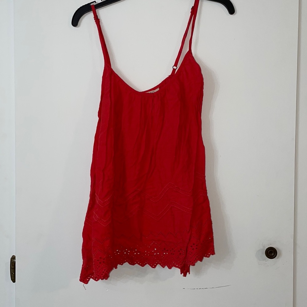 Small red billabong tank top
